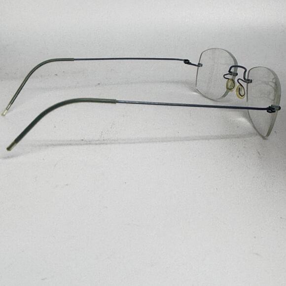 Prodesign Denmark Eyeglasses Frames Rimless Blue 20496 - Picture 4 of 6